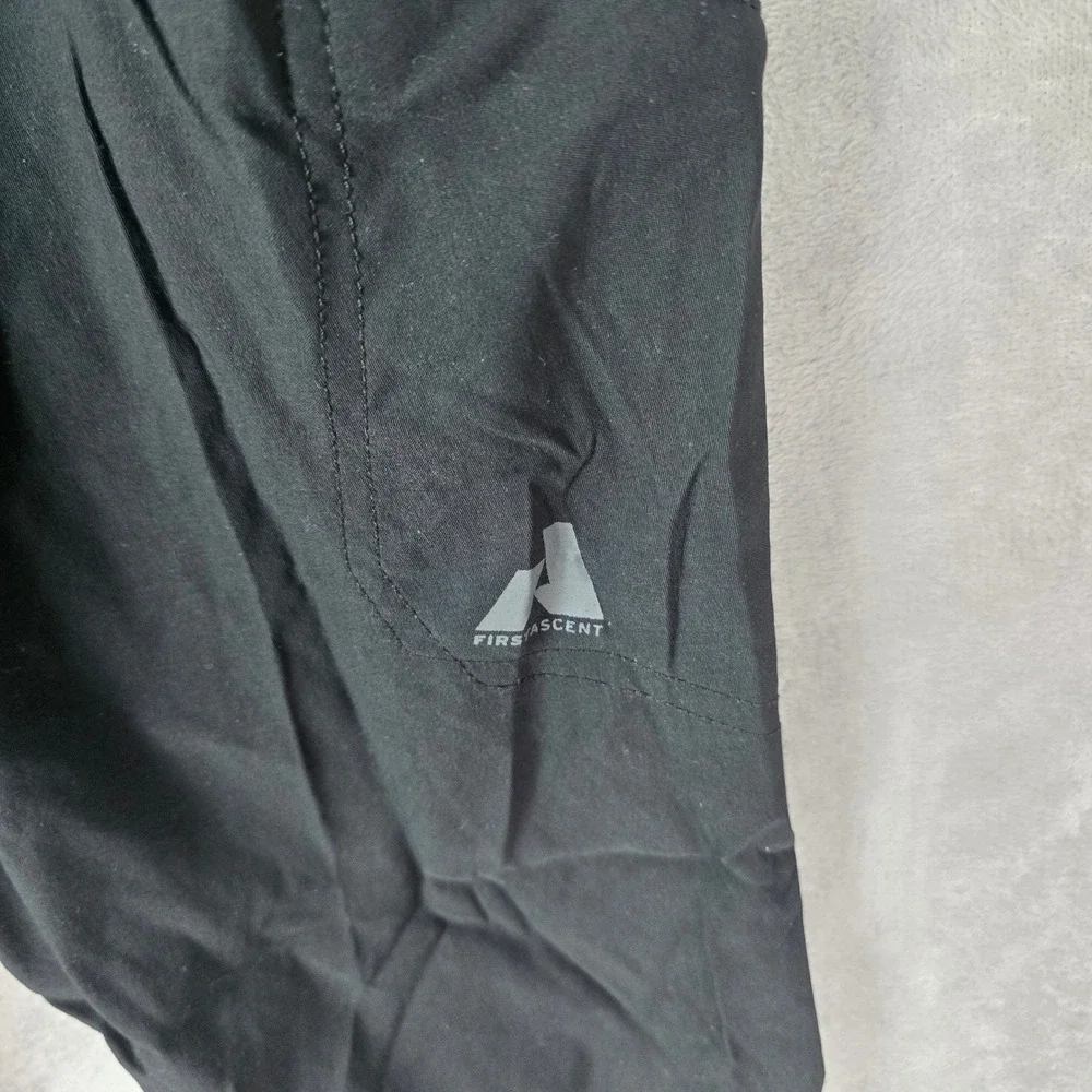 Eddie Bauer First Ascent Black Hiking Pants Womens 2 Technical Stretch Outdoor